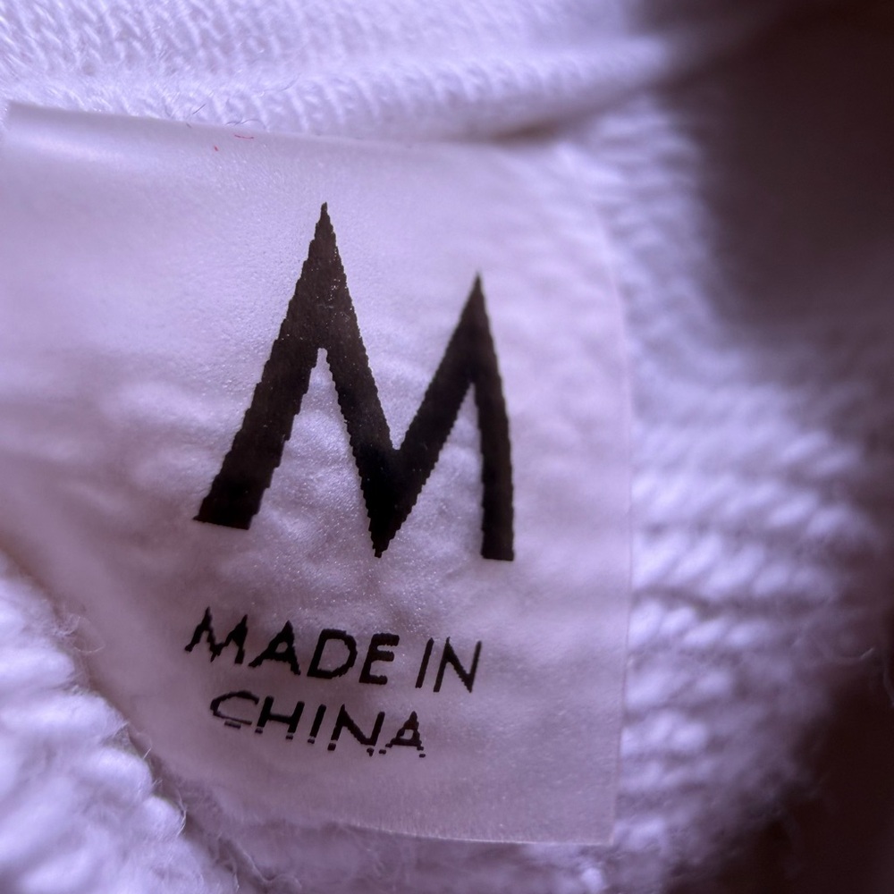 Guess Green and White Ombre Cropped Hoodie - Picture 6 of 8